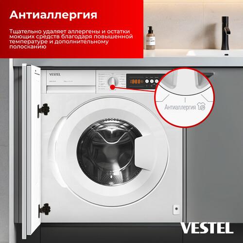 Встраиваемая стиральная машина VESTEL WMBI7100T1W